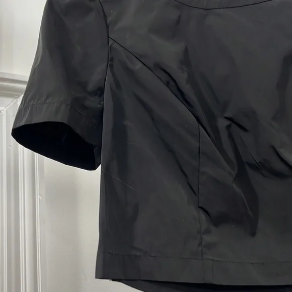 BEBE Black Crop Top - Picture 2 of 6